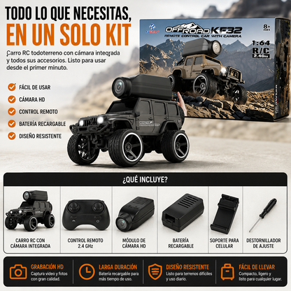 Carro Espía con Cámara en Vivo