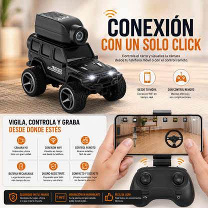 Carro Espía con Cámara en Vivo
